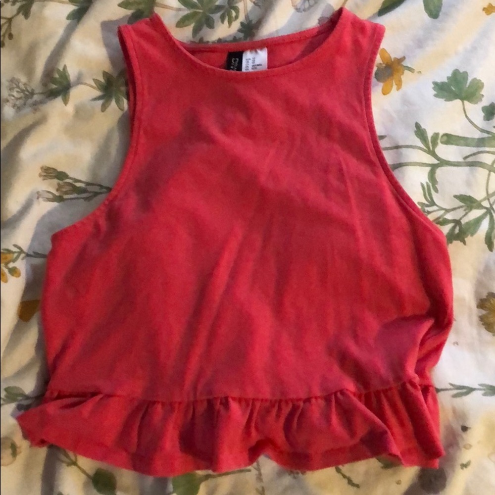 Pink H&M crop top🌸